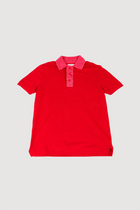 Cotton Crochet Polo Shirt