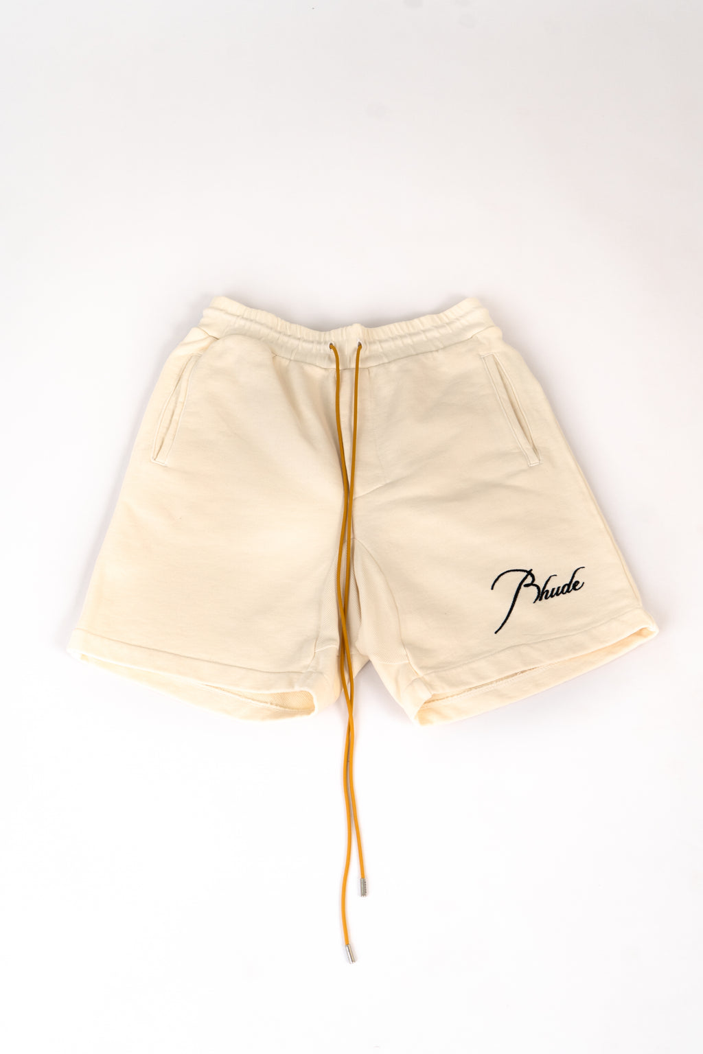 Logo-embroidered track shorts