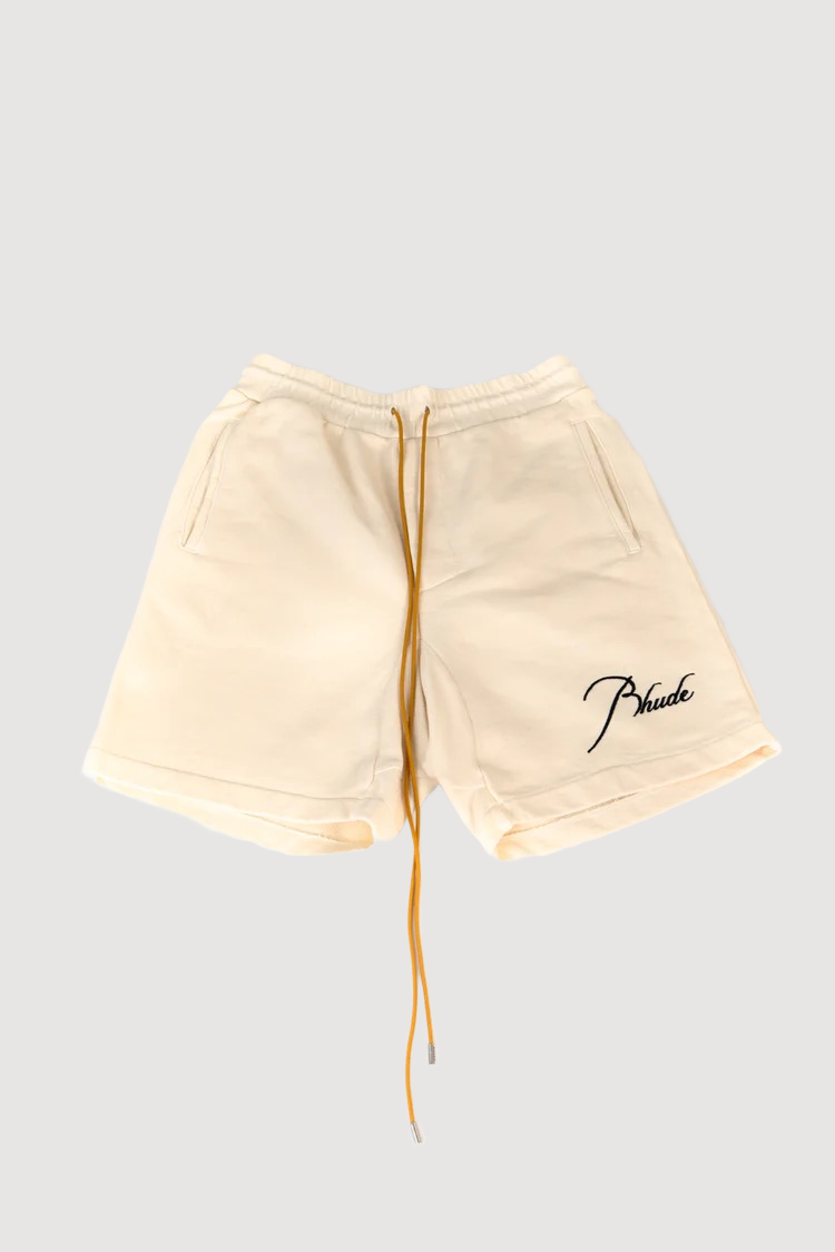 Logo-embroidered track shorts