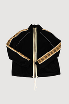 Oversized technical jersey jacket