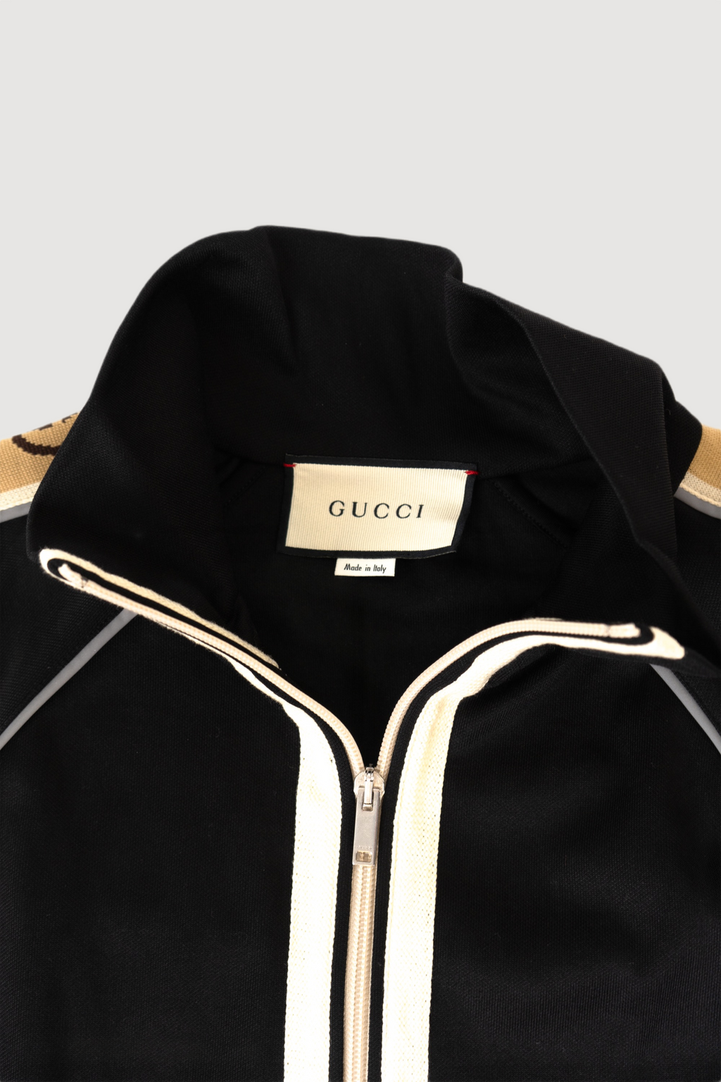 Oversized technical jersey jacket