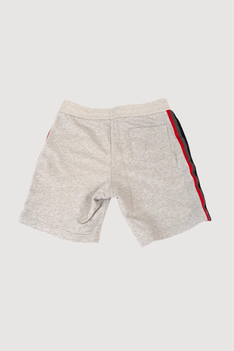 Moncler Cotton Sweat Shorts W/ Logo Side Bands
