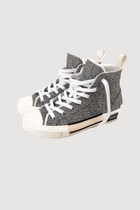B23 High Top Ruthenium Metallic Thread Dior Oblique Jacquard