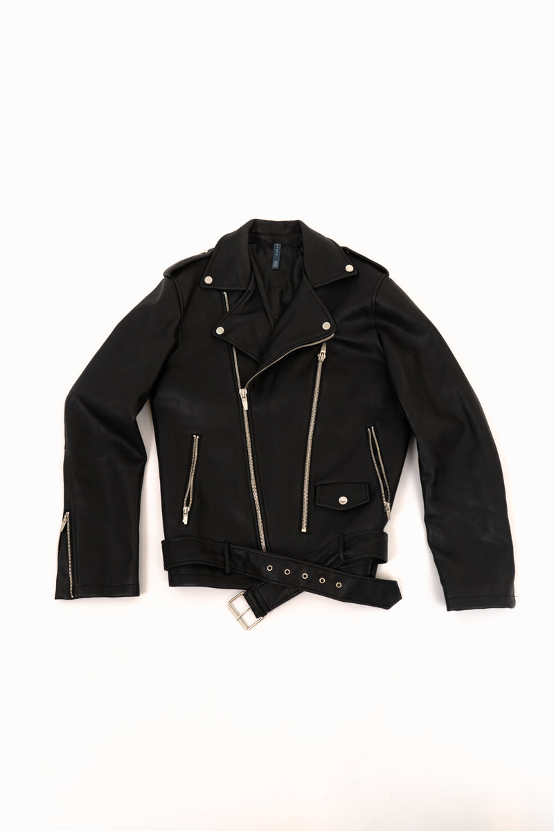 Faux Leather Jacket