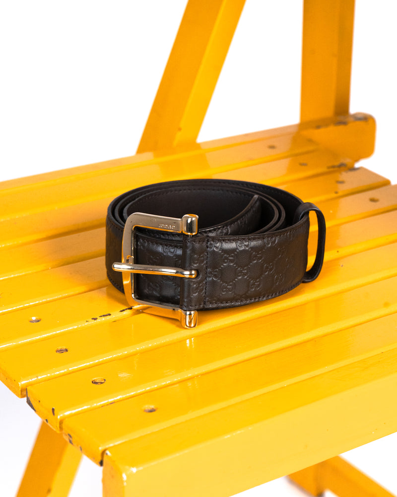 GG Belt with rectangular buckle