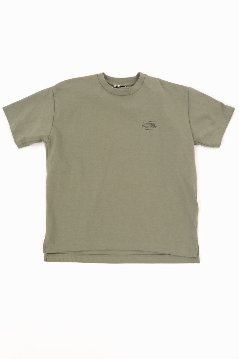 Khaki Oversized Untitle T-shirt