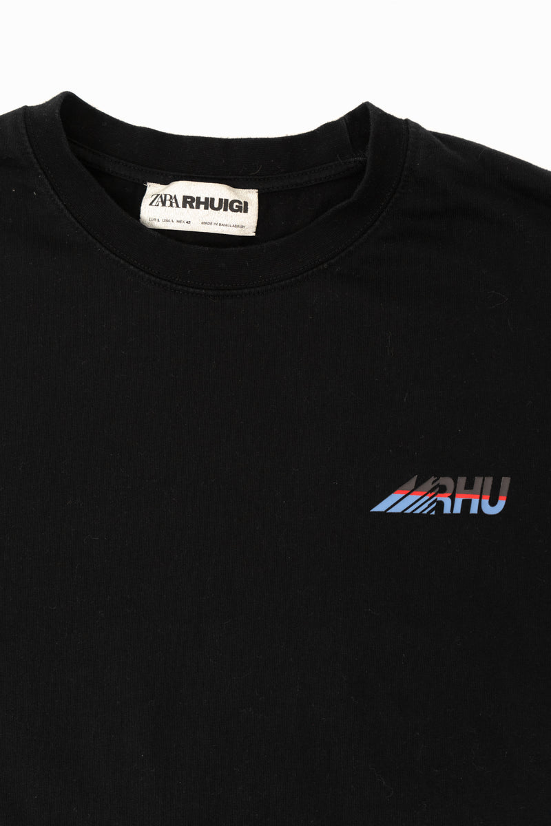 Zara x Rhuigi Black T-shirt