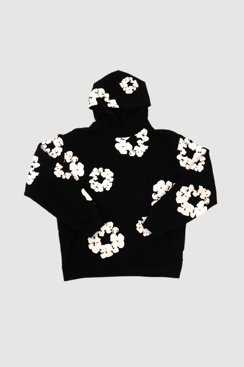 The Cotton Wreath Sweatshirt Black