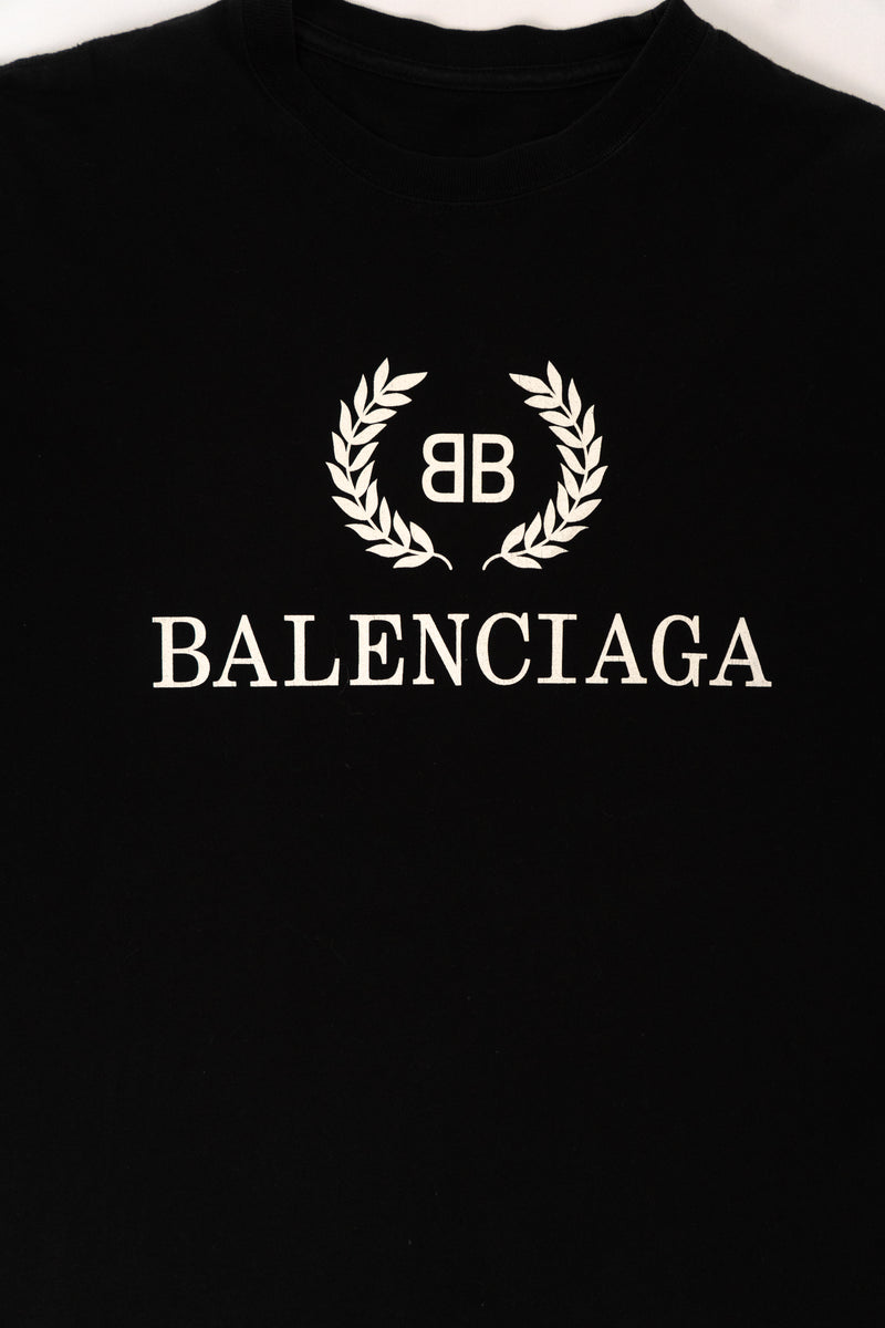 Balenciaga BB Crest logo tee