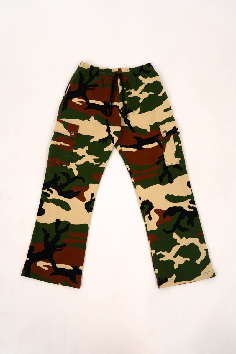 Chrome Hearts Matty Boy Camouflage Cargo Pants