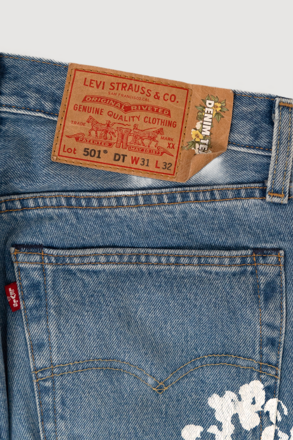 Levi's x Denim Tears The Cotton Wreath Jean