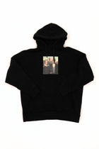 PALM ANGELS American Gothic Hoodie In Black Multicolor