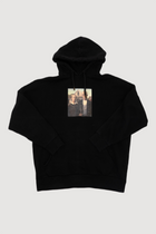 PALM ANGELS American Gothic Hoodie In Black Multicolor