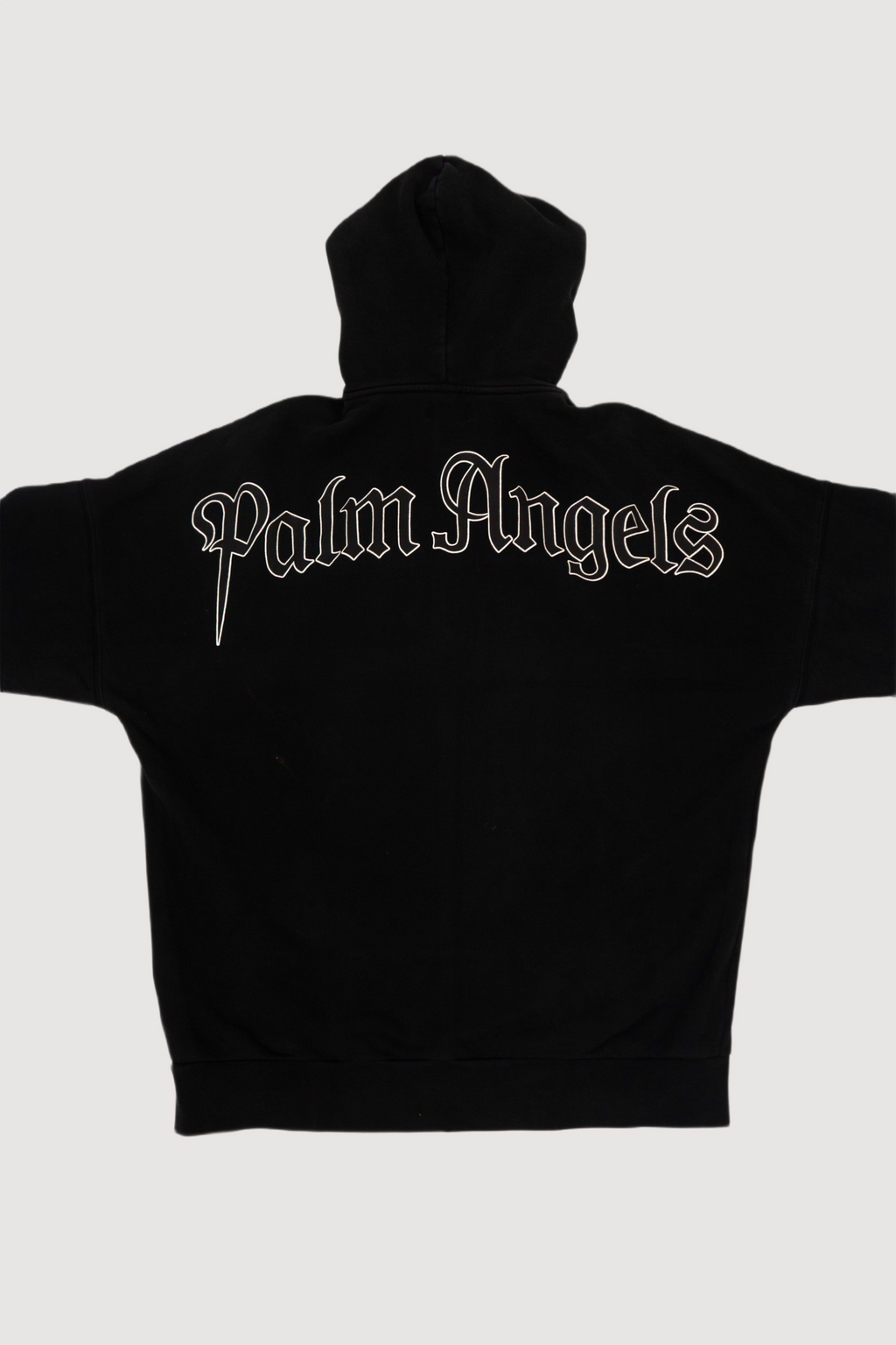 PALM ANGELS American Gothic Hoodie In Black Multicolor