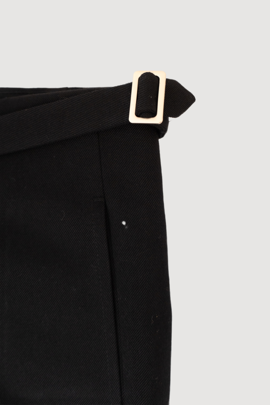 SEAN SUEN Black Wide Button-Fly Trousers