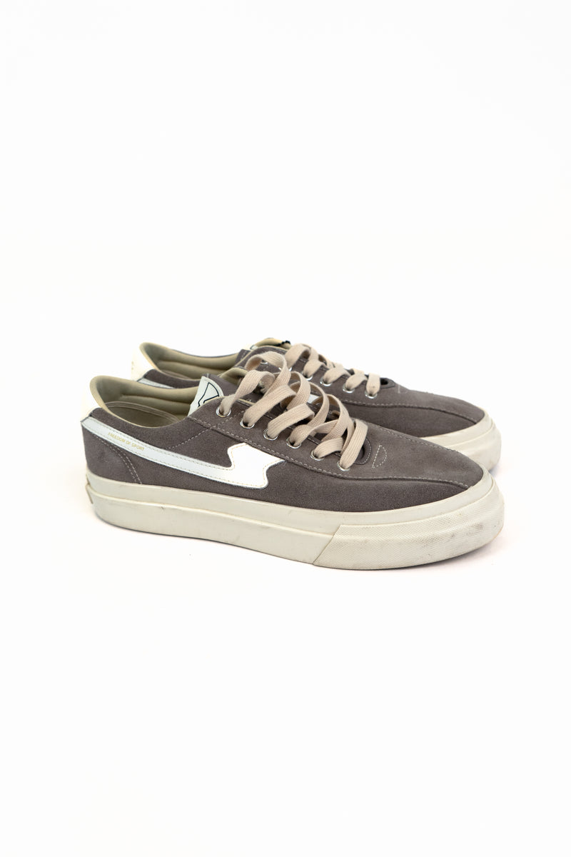 S.W.C Dellow S-Strike Cup Suede Light Grey-White