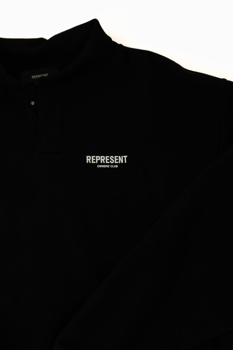 Represent Owner's Club Longsleeve Polo Sweater