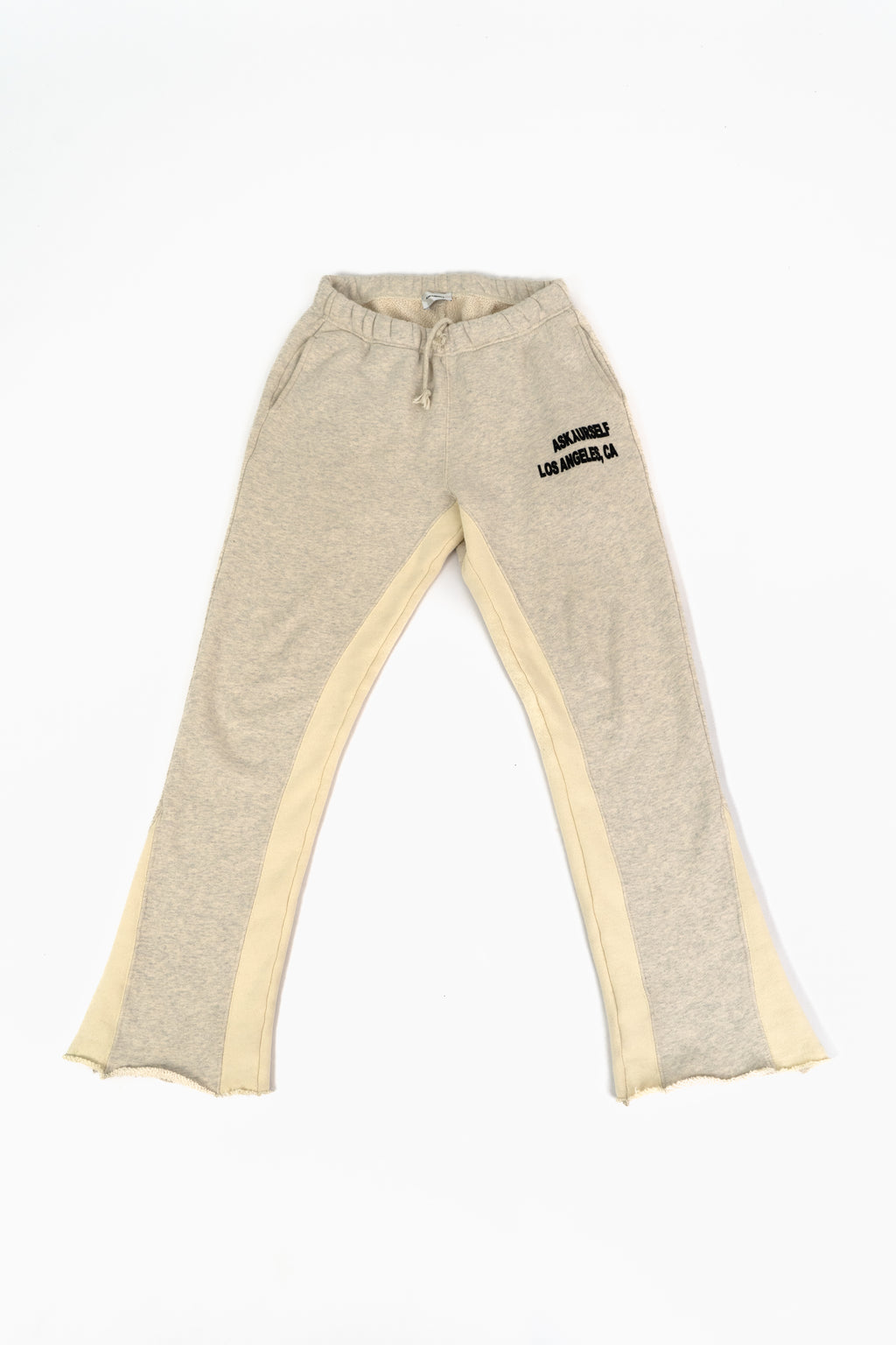 Contrast Insert Flare Jogger