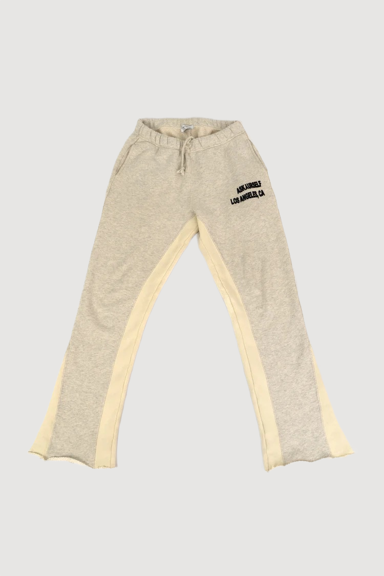 Contrast Insert Flare Jogger