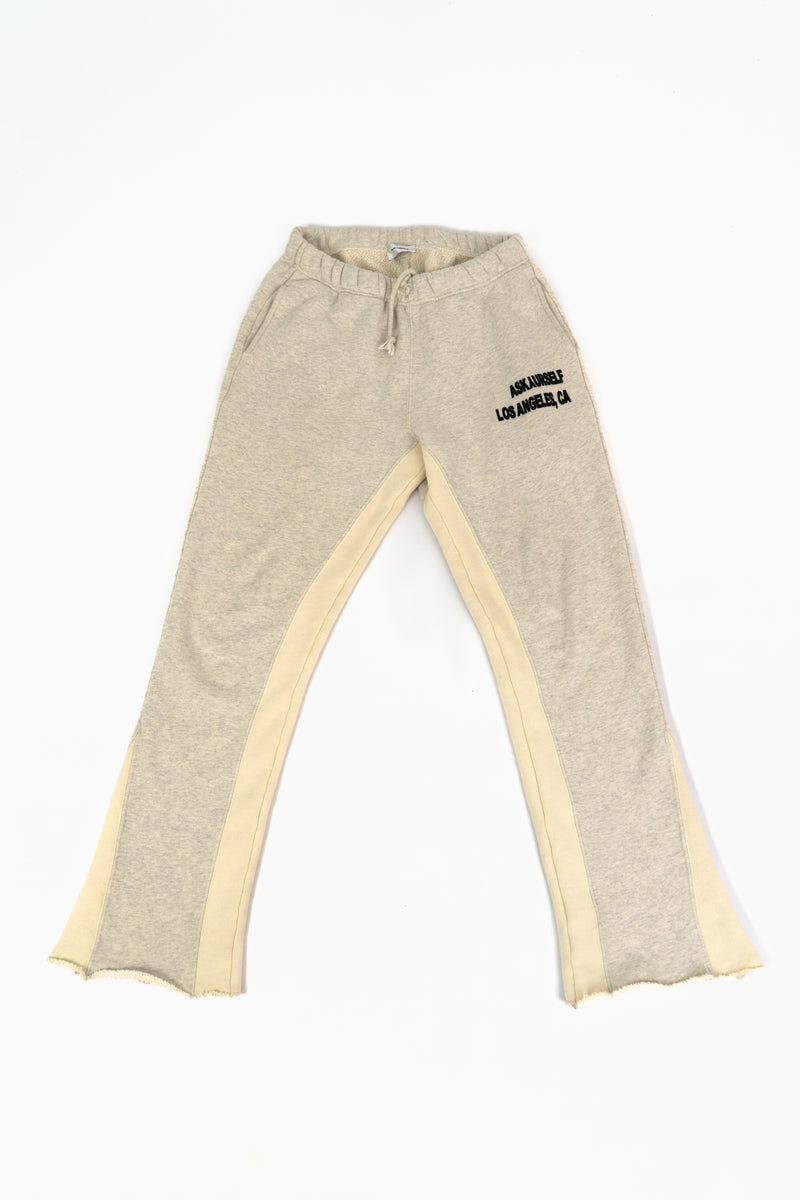 Contrast Insert Flare Jogger