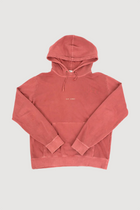 Saint Laurent Paris Pink Logo distressed hoodie