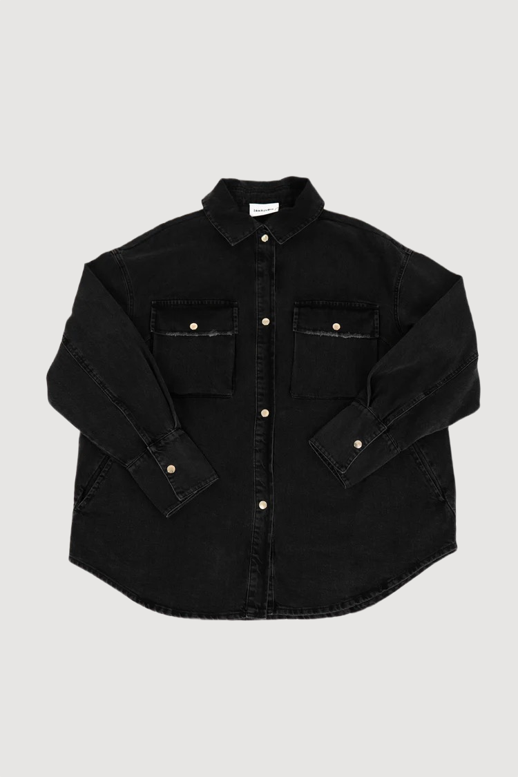JEANY 2302 SHIRT FADED BLACK