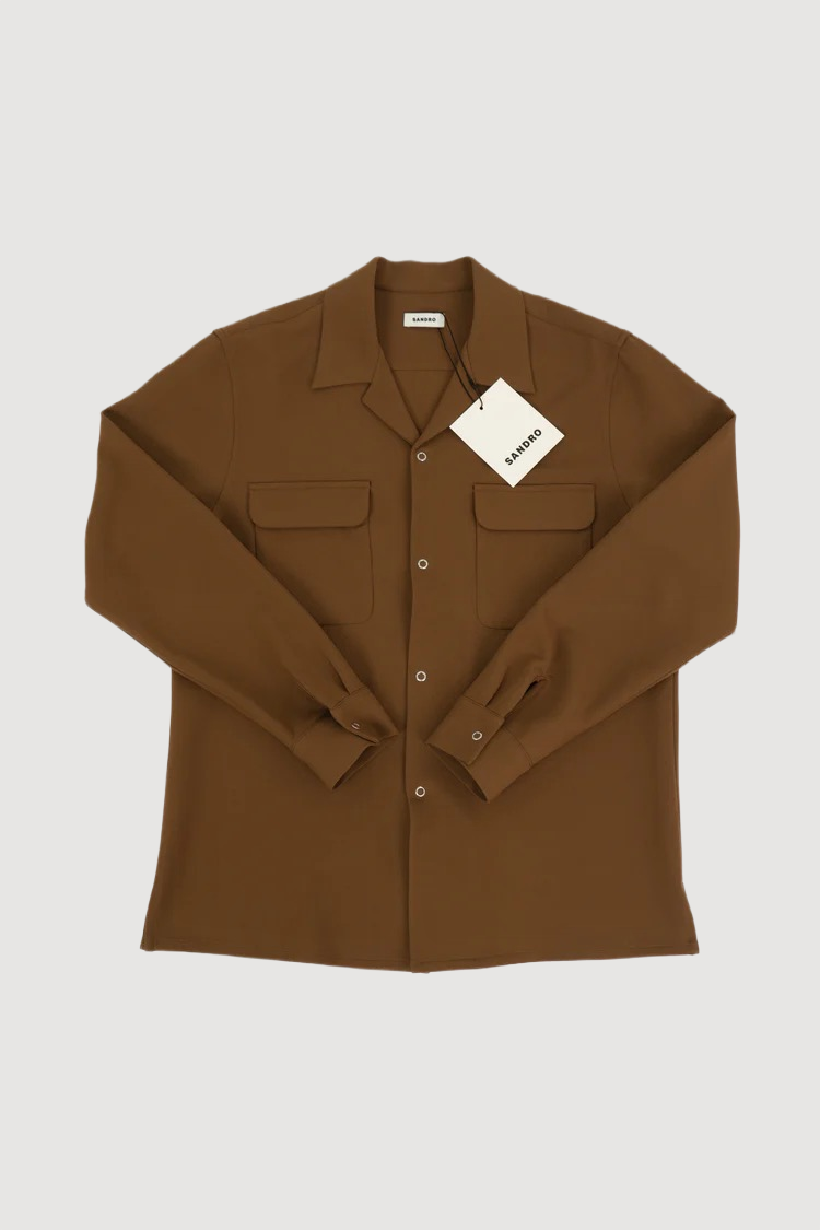 Sandro Jersey Caramel Set