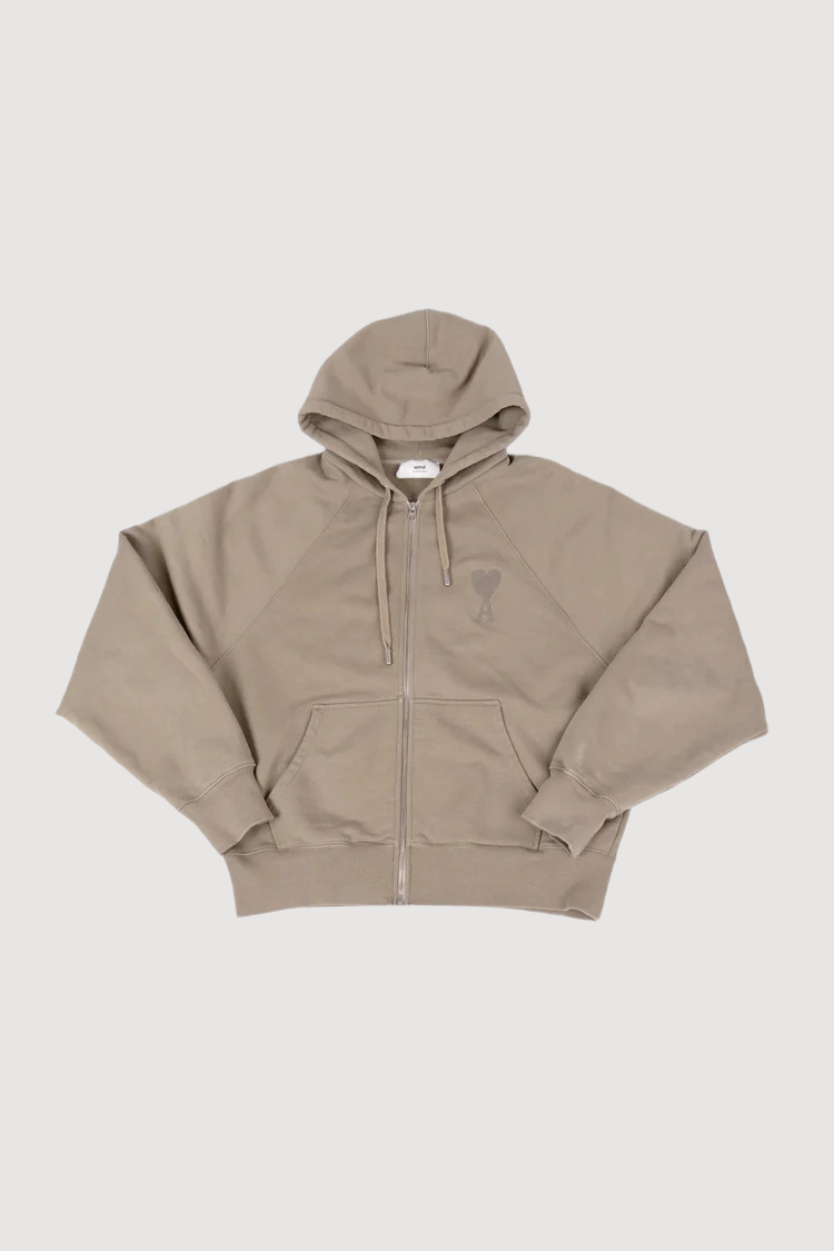 Zipped Ami Coeur Hoodie