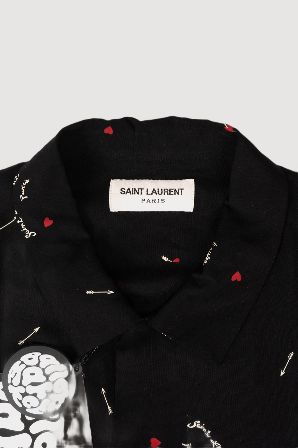 Cupid heart and Arrow Hawaiian Viscose