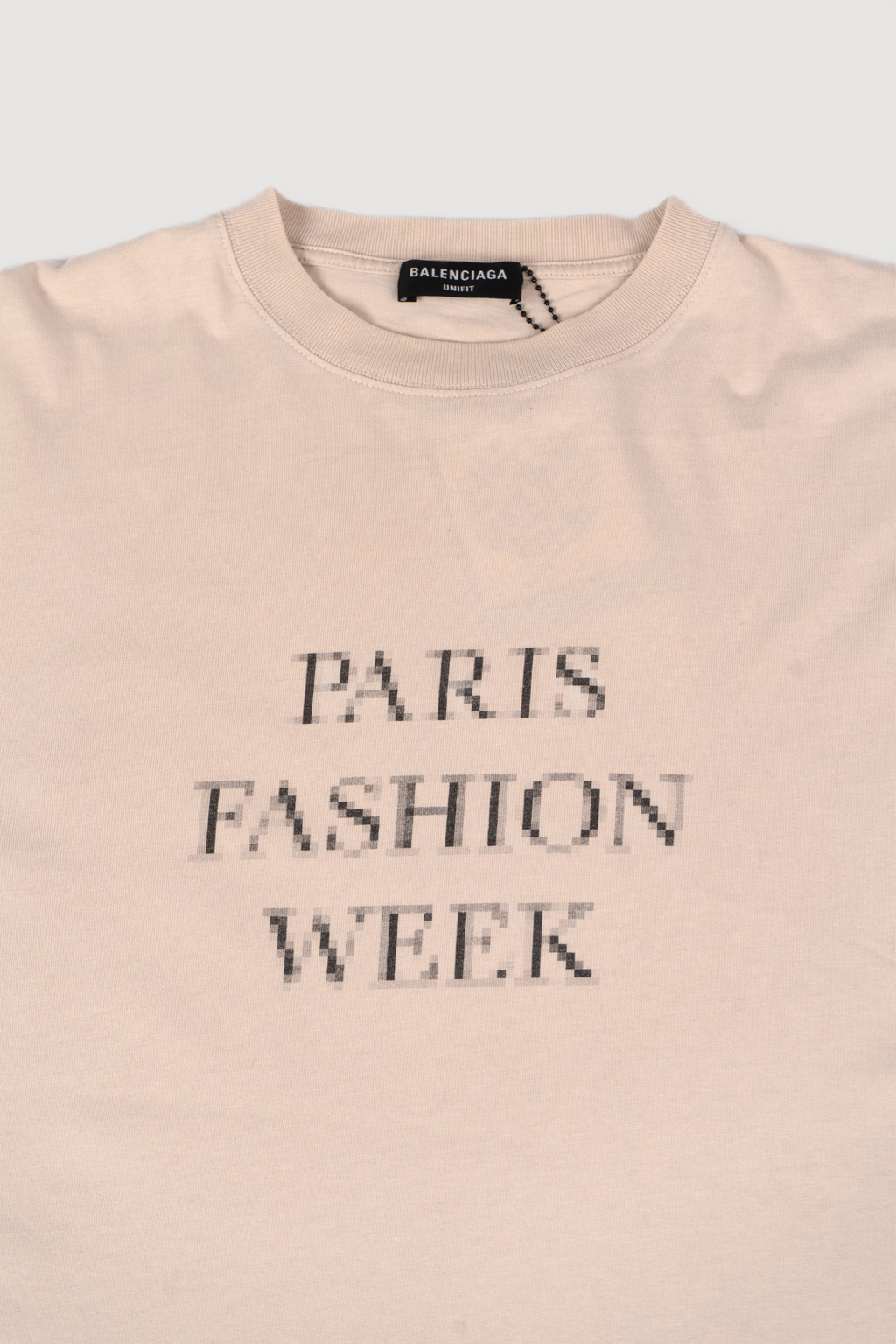 Balenciaga Unisex Fashionweek Shrunk T-shirt