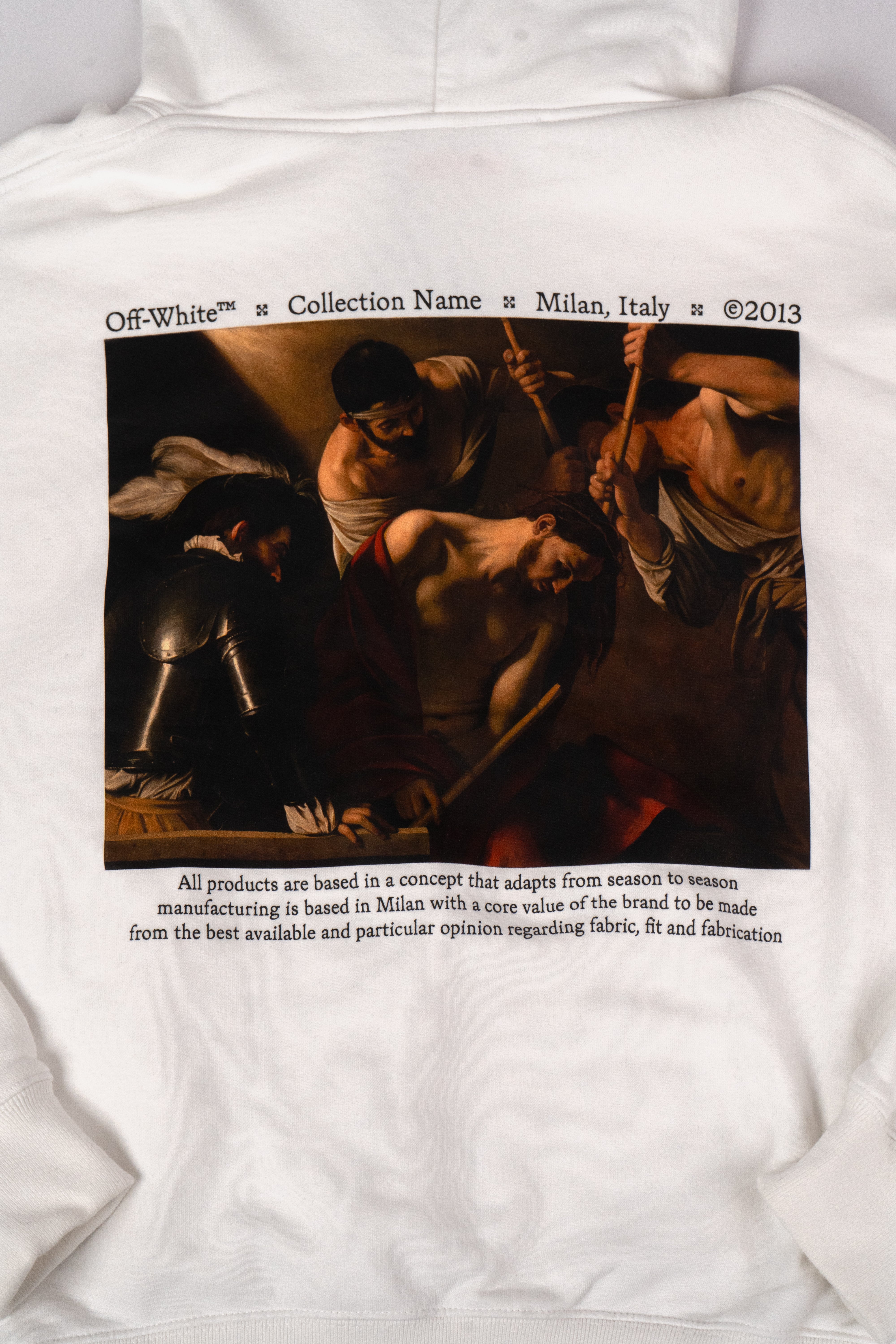 Off-White Off-White Caravaggio Crowning Hoodie – Ballers Market