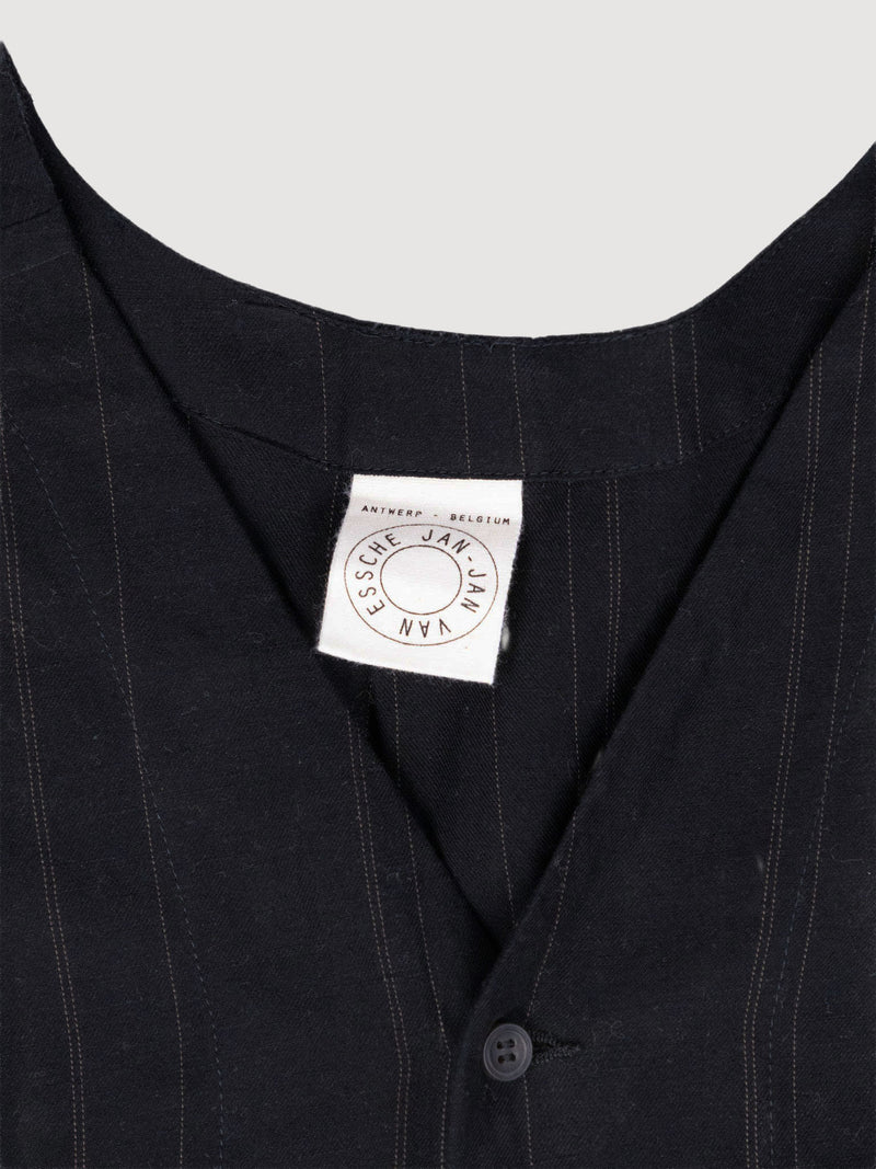 Jan Jan Van Essche V-Neck Shirt Black