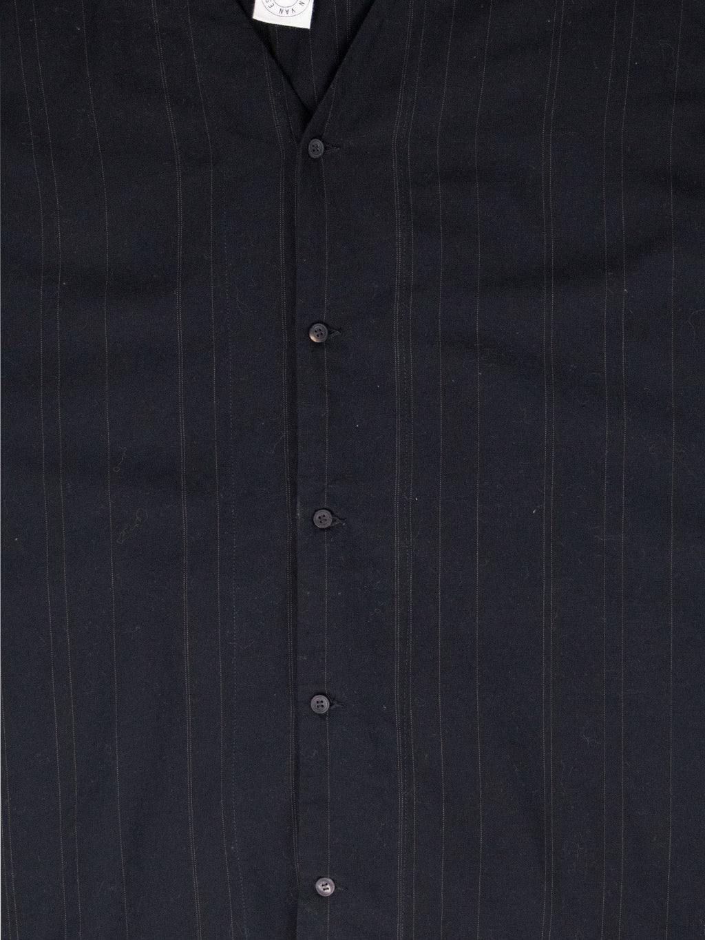 Jan Jan Van Essche V-Neck Shirt Black