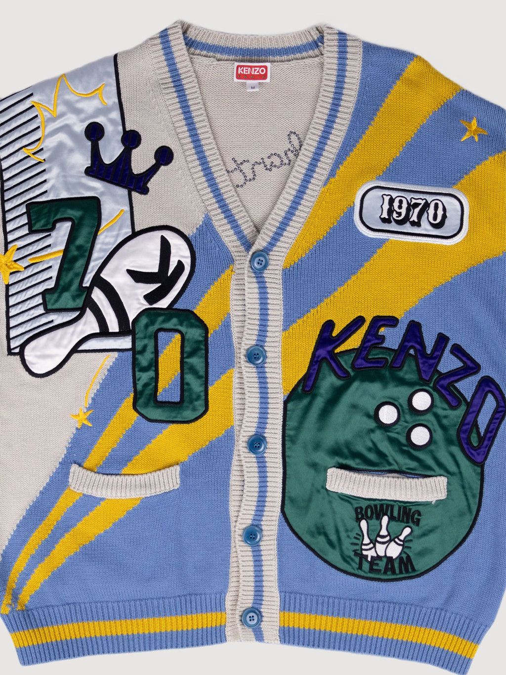 Kenzo Bowling Elephant Cardigan