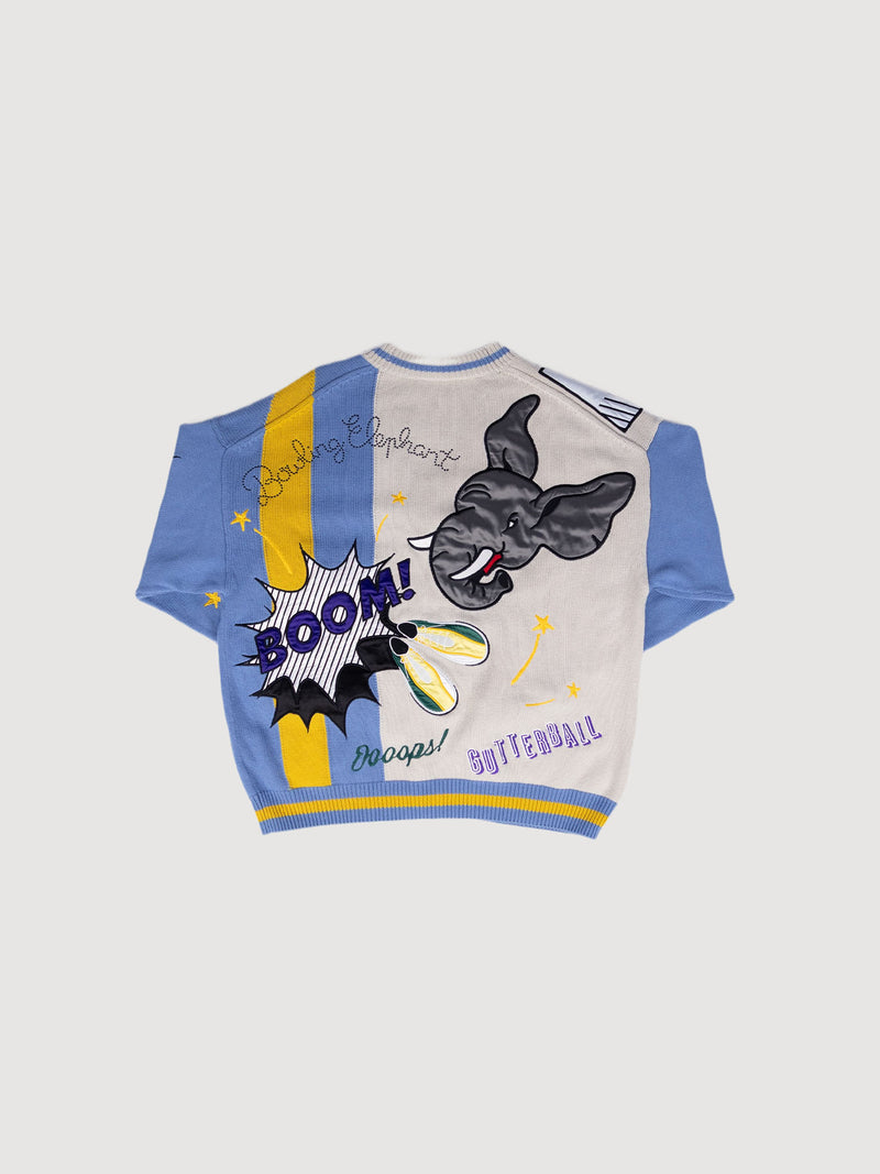 Kenzo Bowling Elephant Cardigan