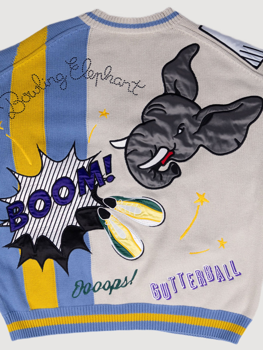 Kenzo Bowling Elephant Cardigan
