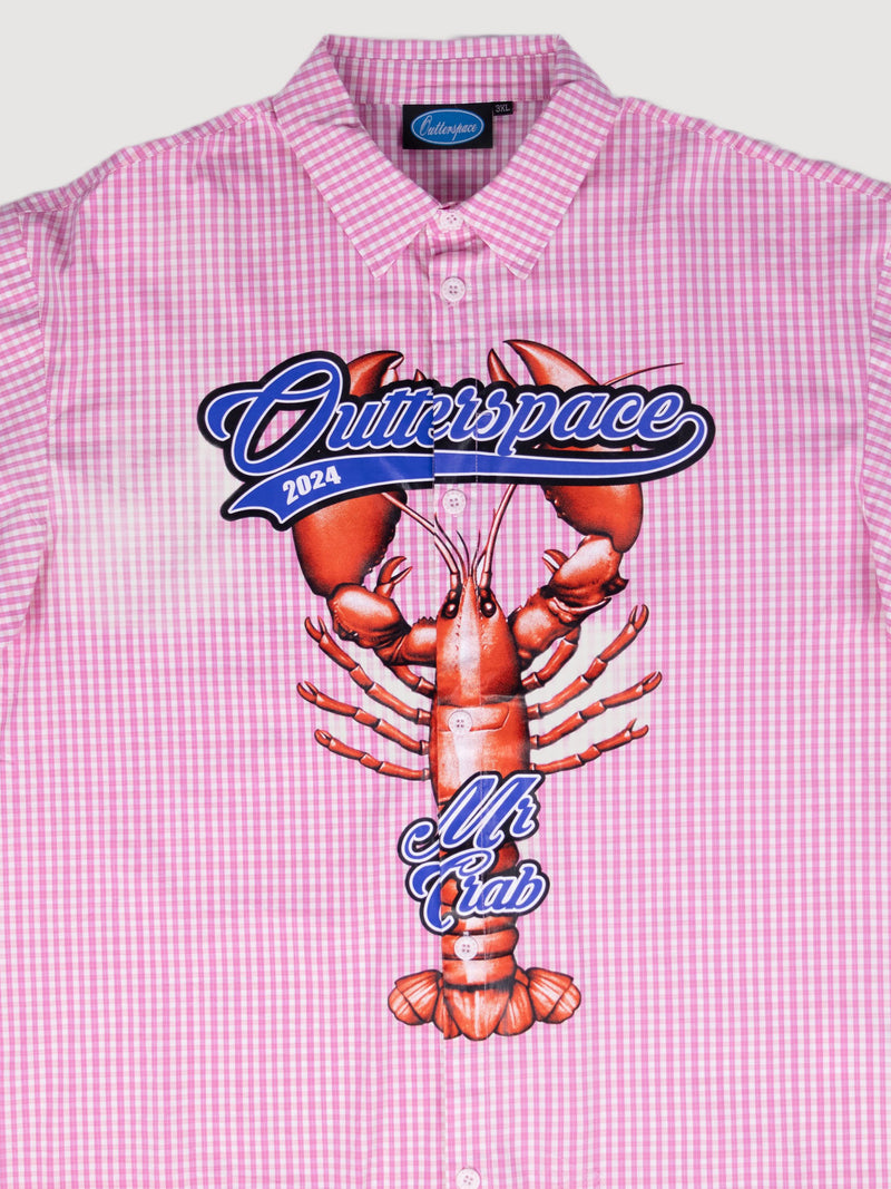 Outterspace Mr Crab Shirt - Mauve