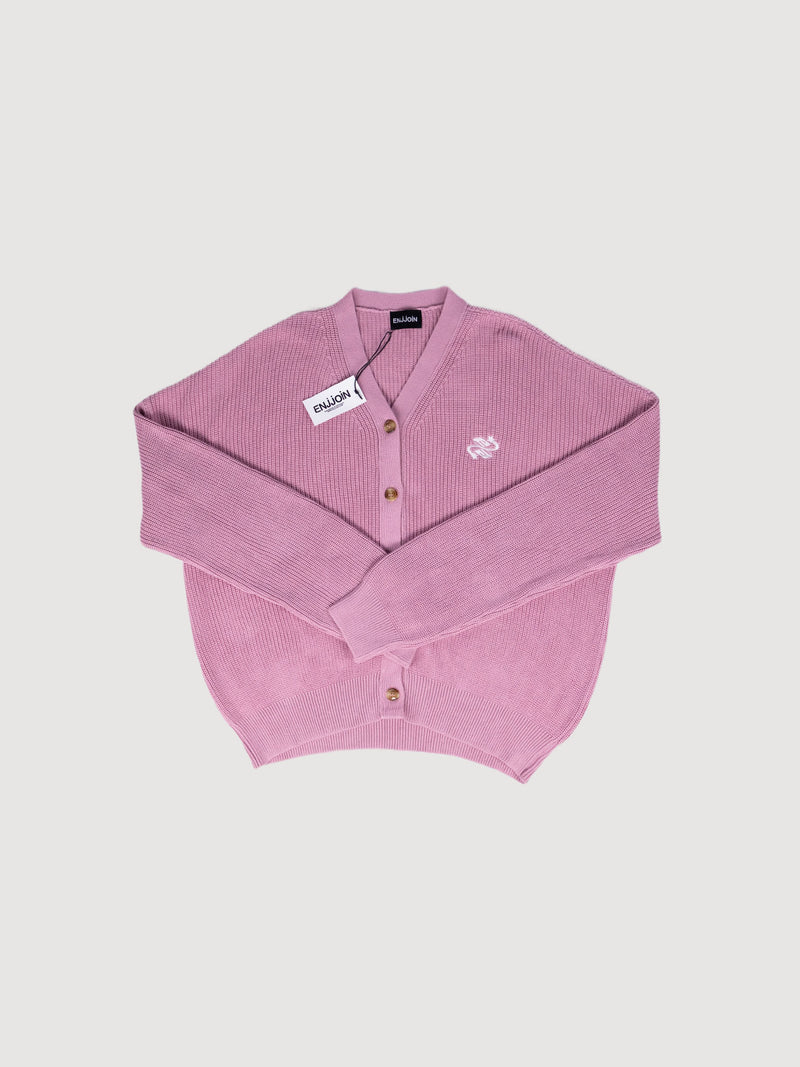 Enjjoin Echo Cardigan Pink