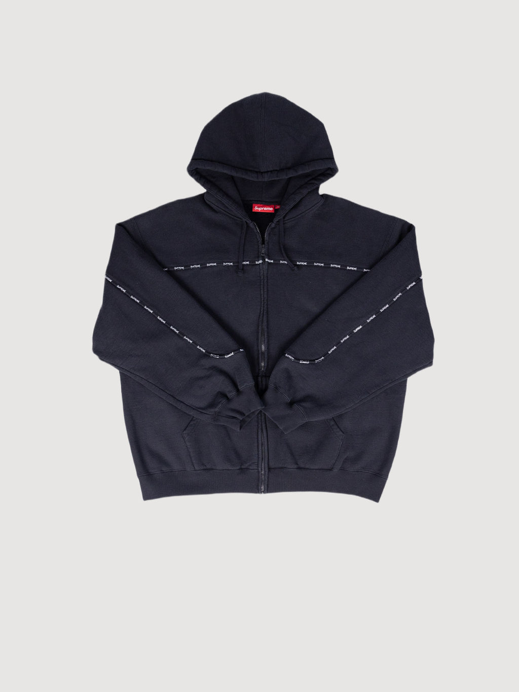 Supreme Piping Zip Up Hoodie