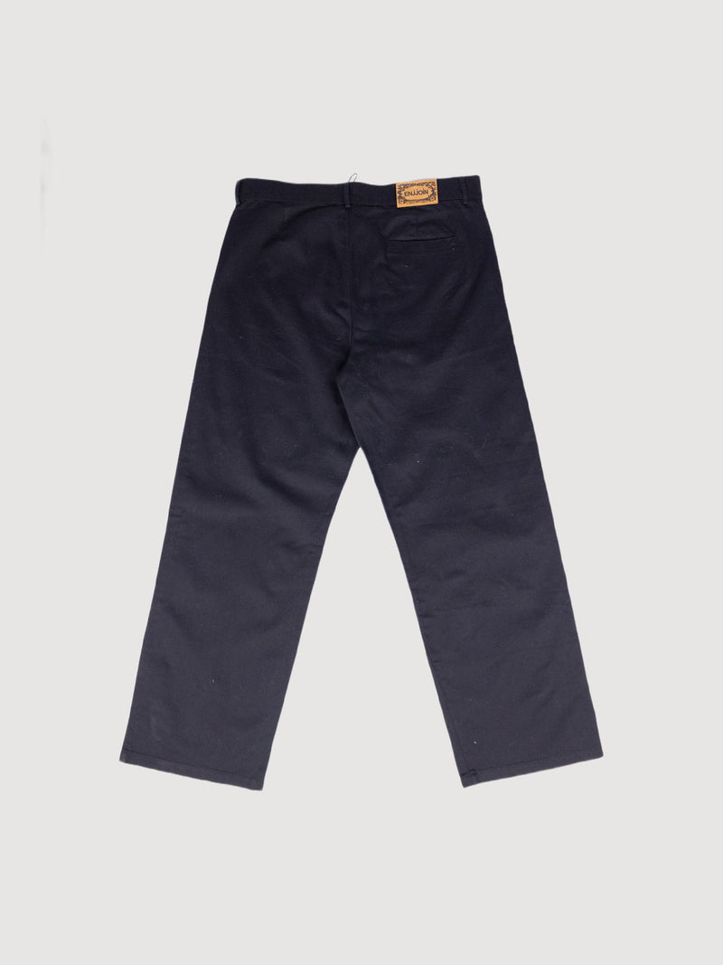 Enjjoin Echo Twill Pants Black