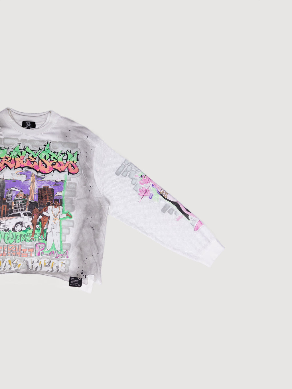 Triple Sevens Player Long Sleeve Tee "Graffiti"