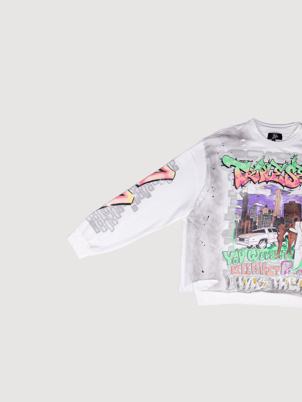 Triple Sevens Player Long Sleeve Tee "Graffiti"