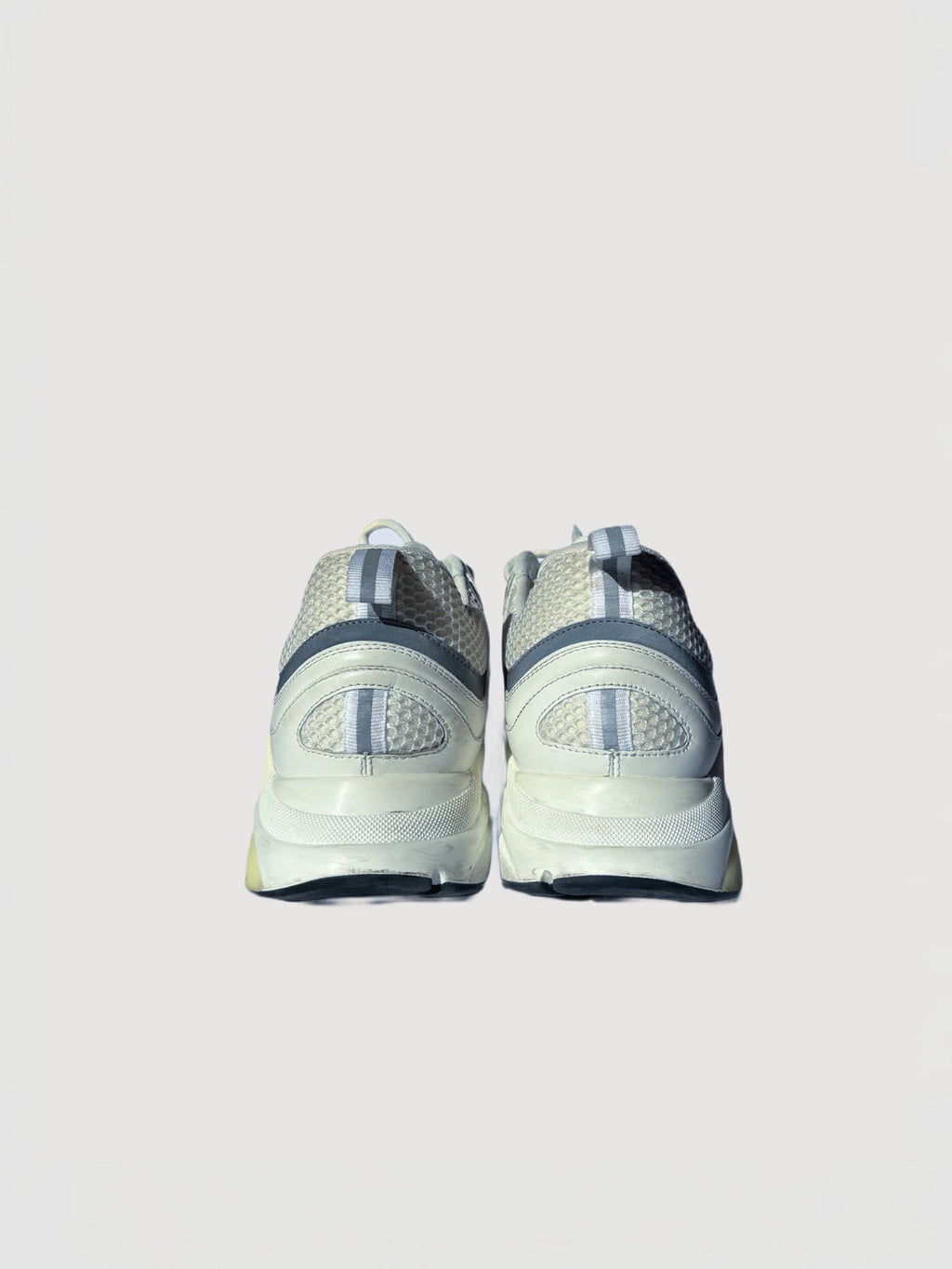 Dior B22 leather low sneakers white