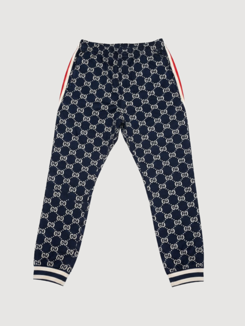 Gucci GG Jacquard Track Pants - Navy