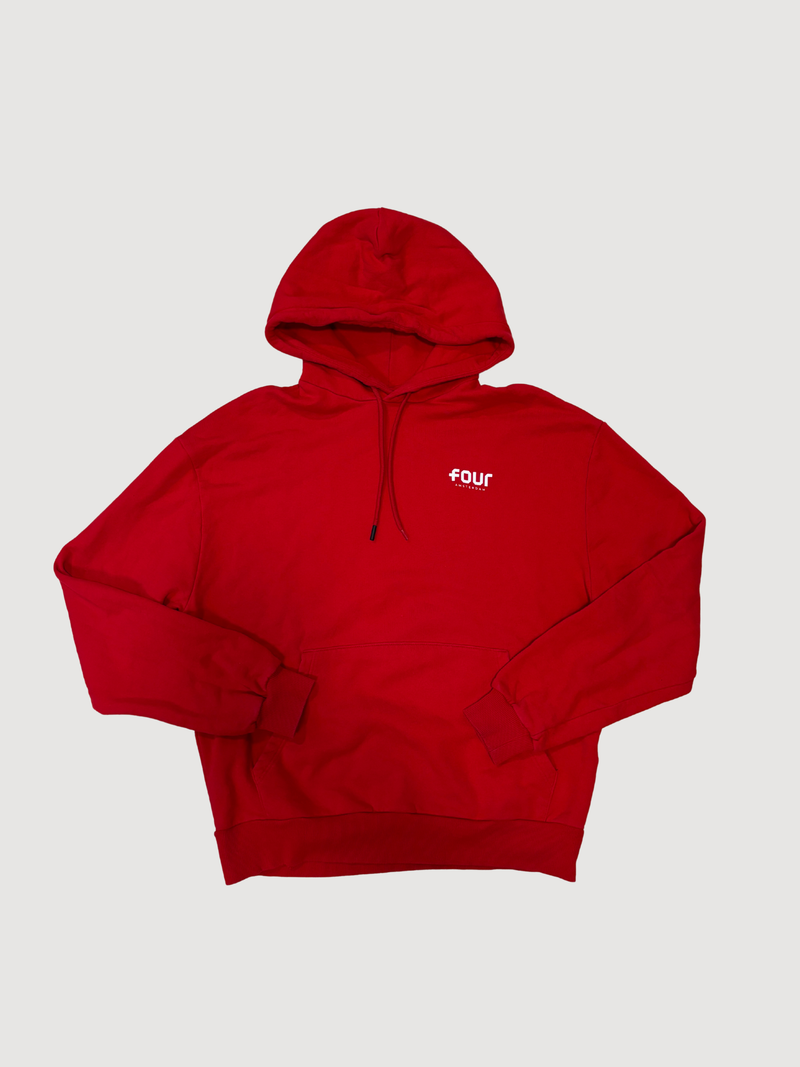Four Amsterdam Classic Red Hoodie