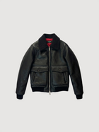 Dsquared2 Faux Leather Aviator Jacket