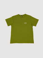 Dior CD Logo Tee Pale Lime