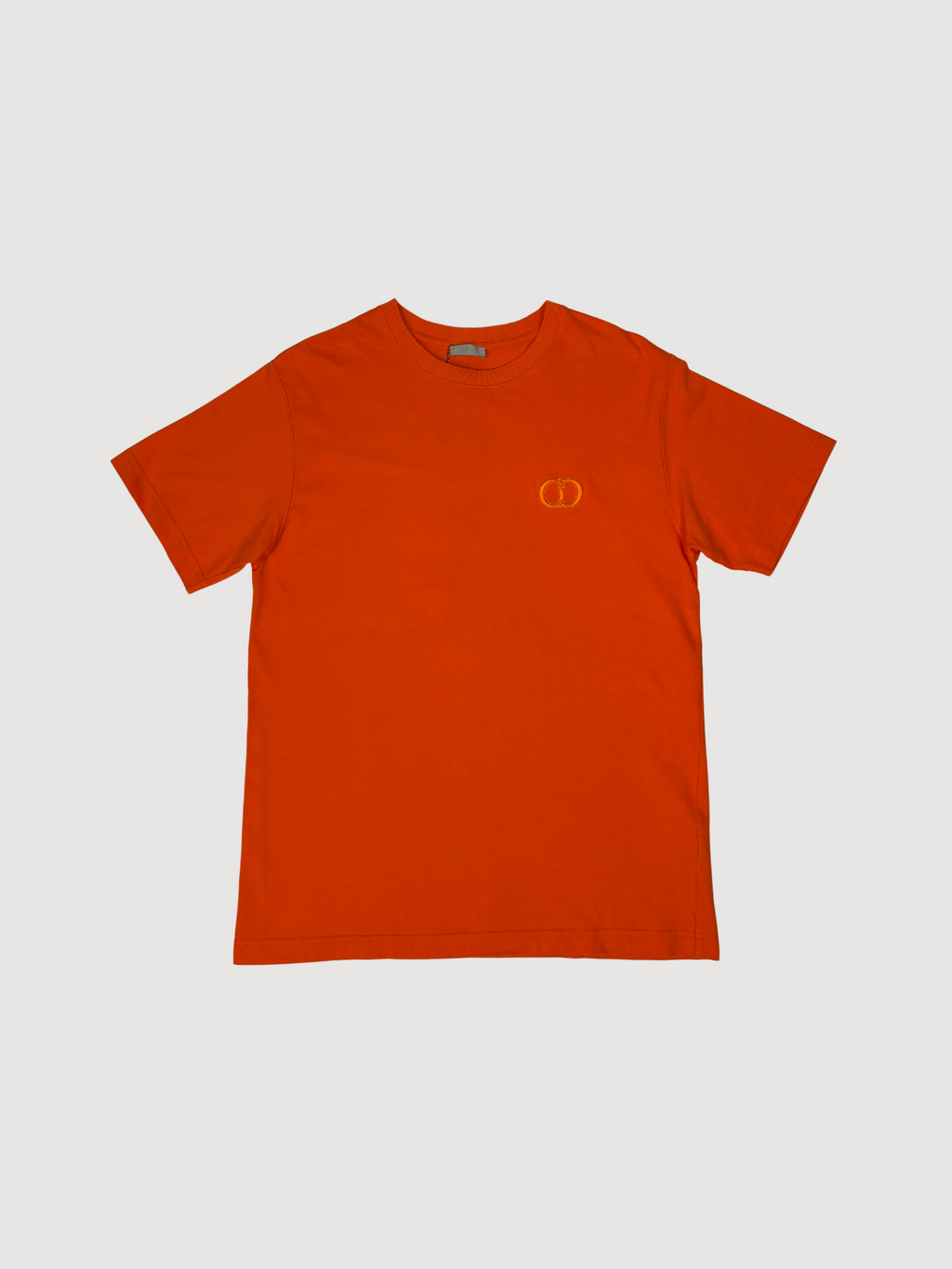Dior CD Logo Tee Orange