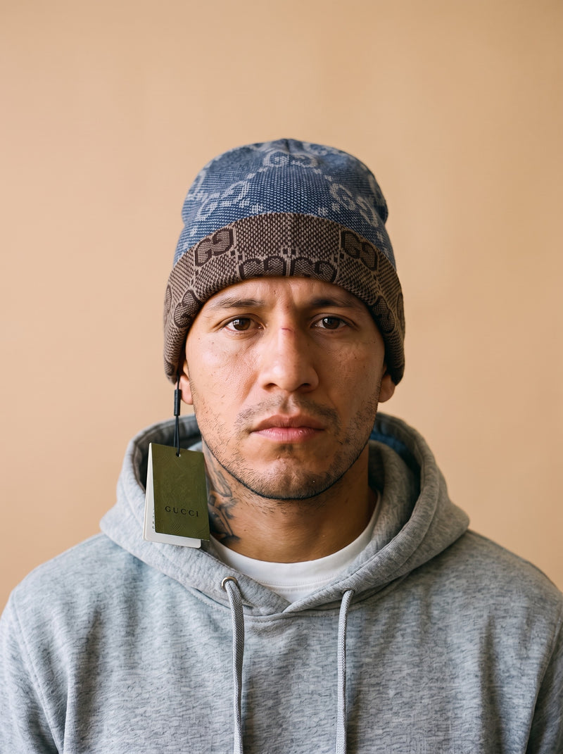 Gucci Reversible GG Beanie model