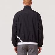 Acne Studios Orlandox Ripstop Technical Jacket Black on model, back
